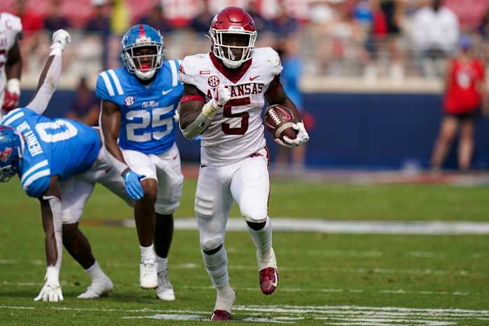 Raheim Sanders, Running Backs, Arkansas